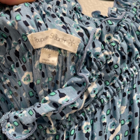 Poupette St Barth Blue Clara Romper Tassel - Picture 3 of 4